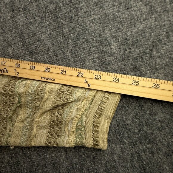 COOGI Australia Lightweight Beige OVERSIZED Sweater Knit Abstract Medium Women - Picture 16 of 16